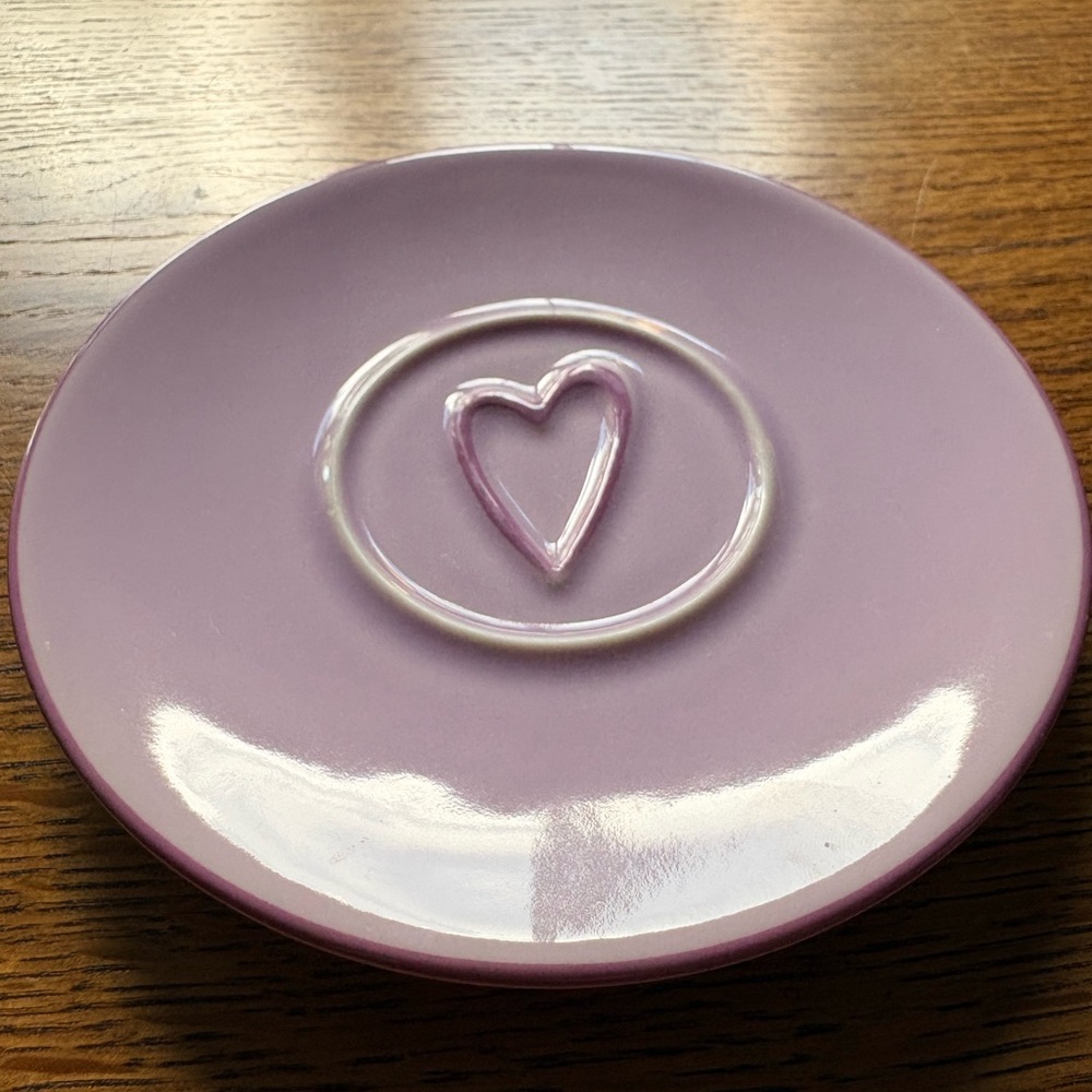 2006 Starbucks Lavender Coffee Mug and matching saucer- 12 oz cup. - Picture 3 of 13